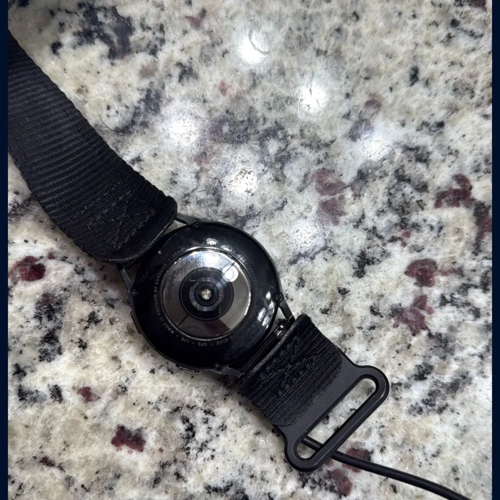 Black Wearable Smartwatch